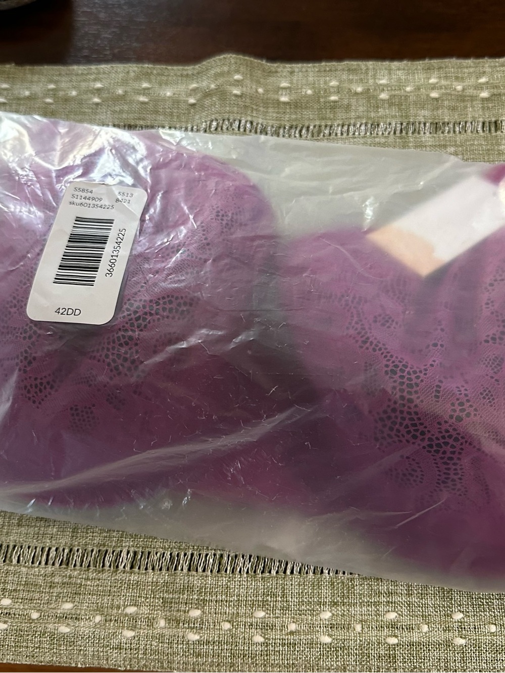 Lane Bryant Cacique Lace Underwire Bra in Purple